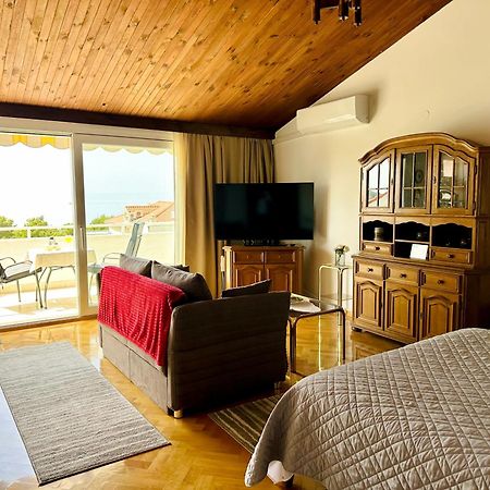 Penthouse Studio With Sea View 马卡尔斯卡 外观 照片
