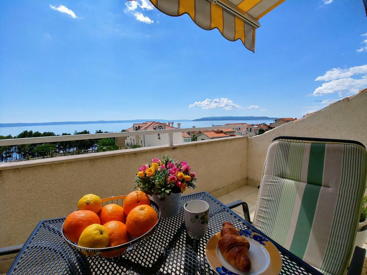 Penthouse Studio With Sea View 马卡尔斯卡 外观 照片