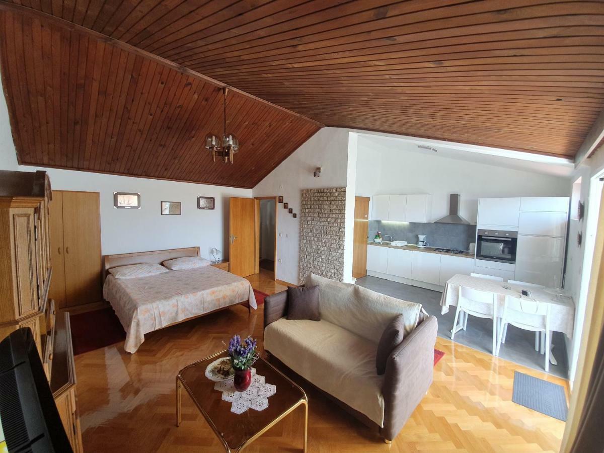 Penthouse Studio With Sea View 马卡尔斯卡 外观 照片