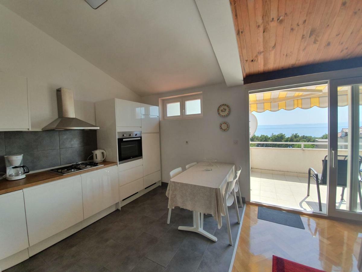 Penthouse Studio With Sea View 马卡尔斯卡 外观 照片